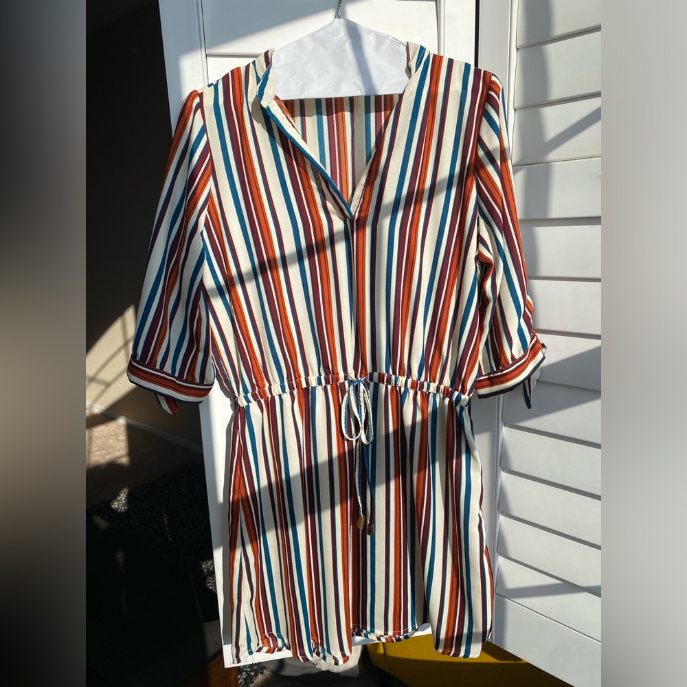 Casual striped dress